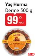 DERME YAŞ HURMA 500 G DERME YAŞ HURMA 500 G